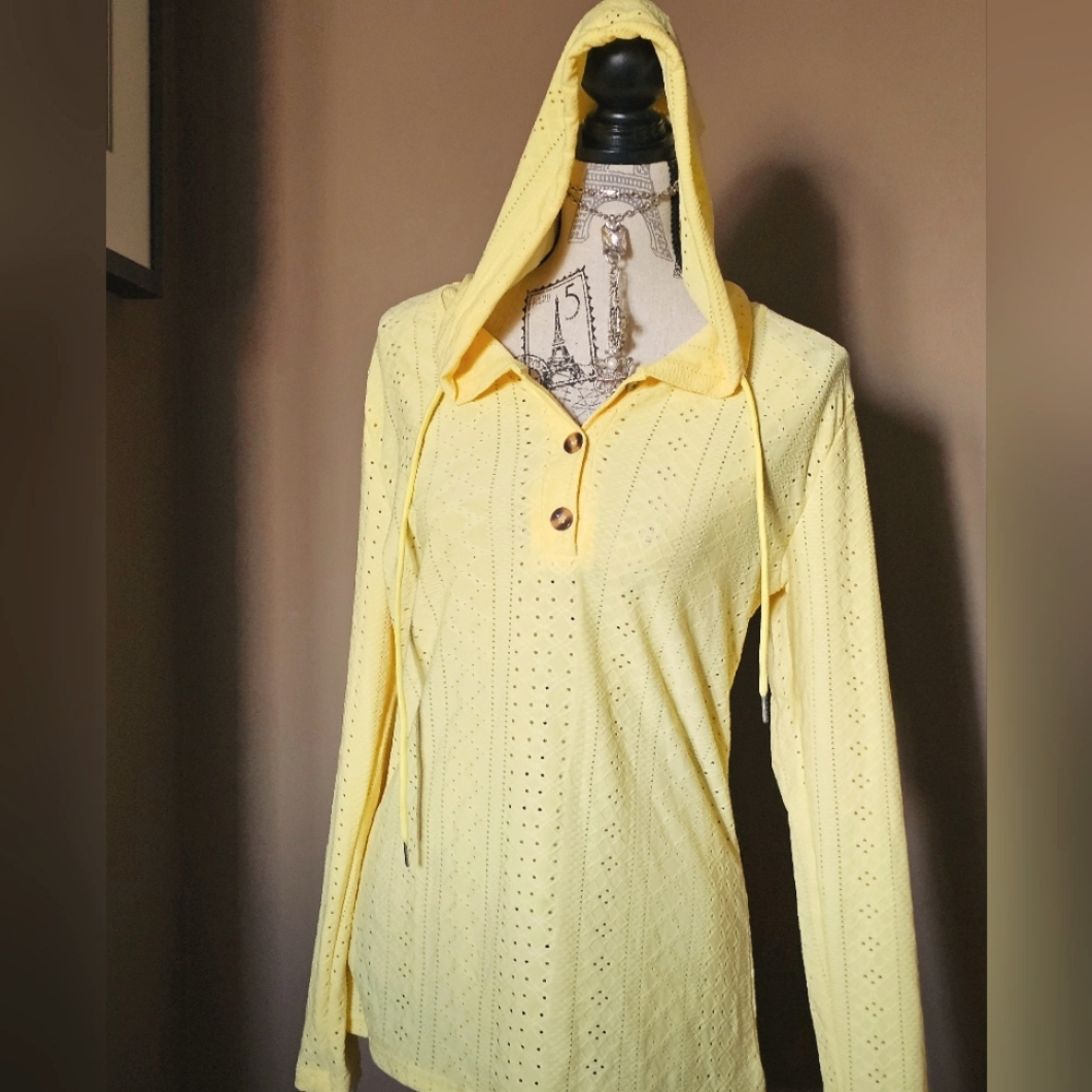 Hooded Long sleeved Tee